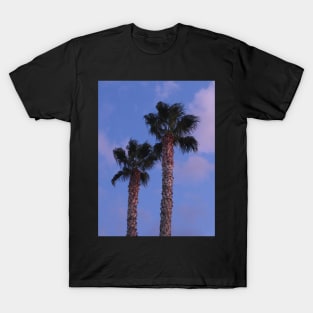 Two Palm Trees at Night T-Shirt